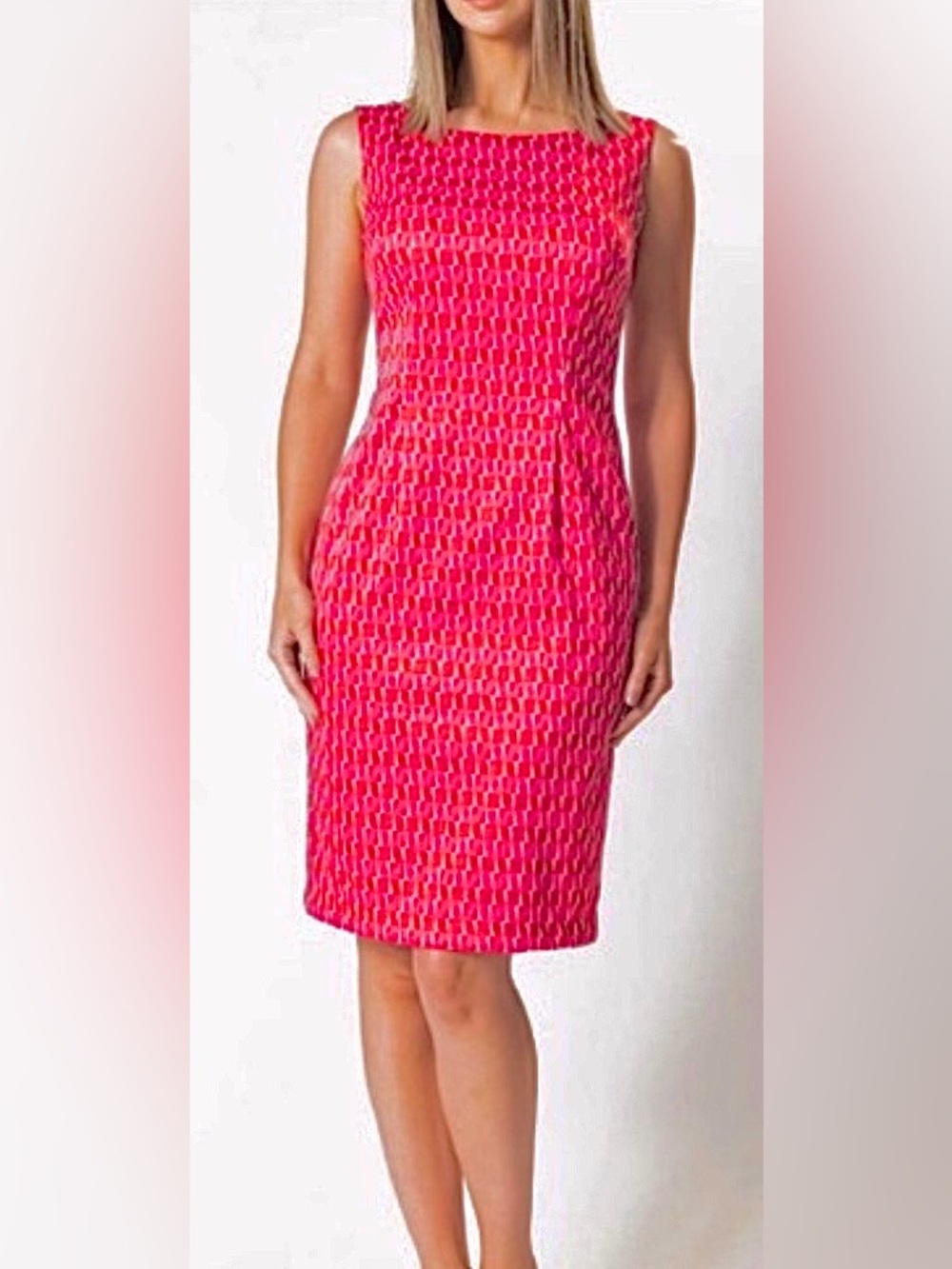 Brook’s Brothers Uptown Boat Neck Suit Dress